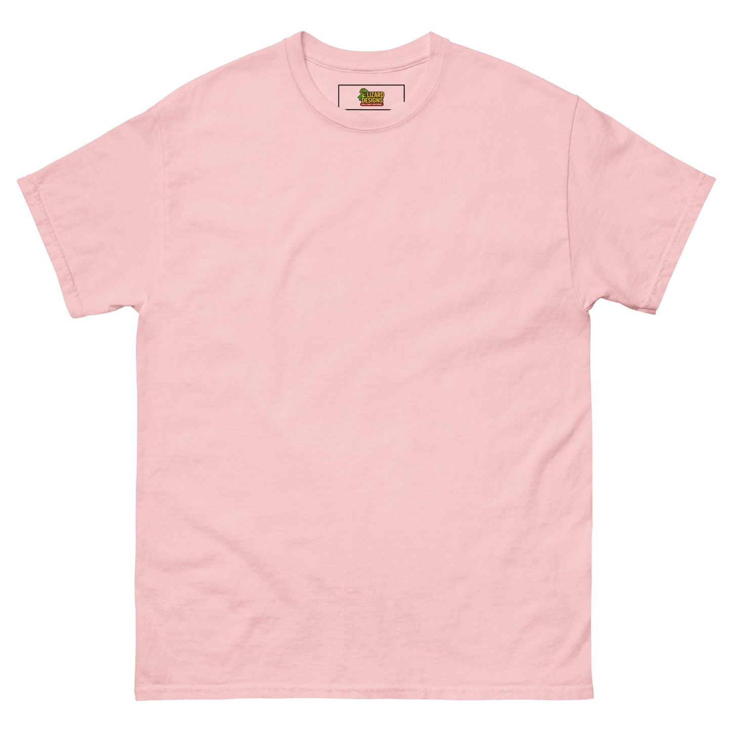 Charming Duck Skeleton Tee, Cute Graphic T-Shirt – Light Pink T-Shirt for Lizard Designs (26 view)
