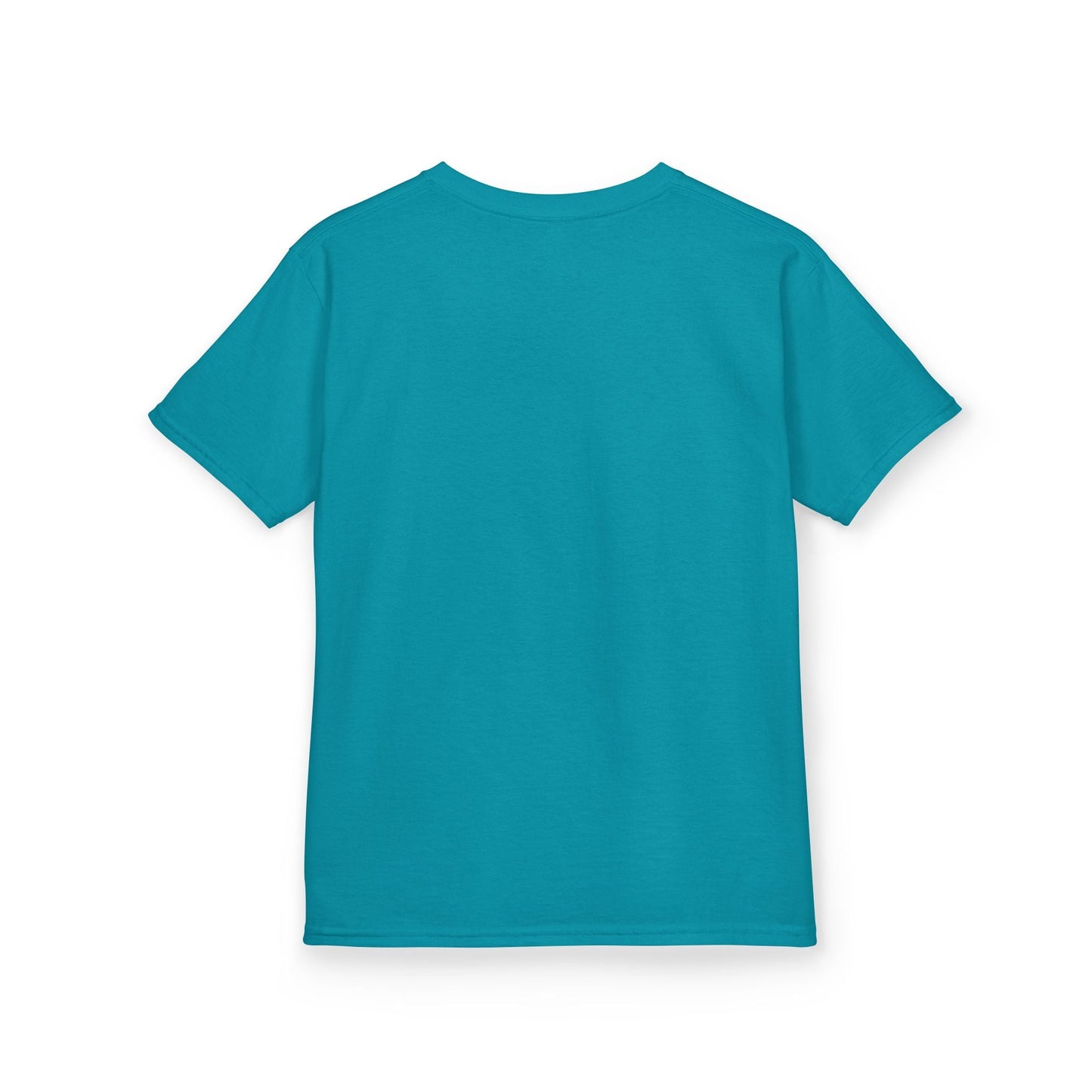 Cute Ghost Bee Kids Tee, Childrens T-Shirt, Summer Outfit, Birthday Gift, Bee Lover Shirt, Fun Kids Clothing – Tropical Blue Kids clothes for Adorable Insect Tee (4 view)