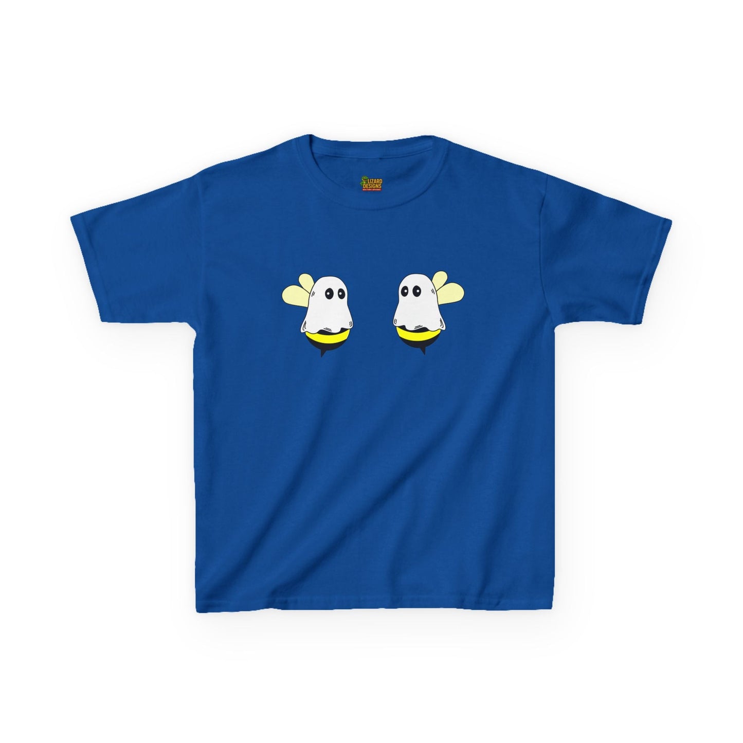 Cute Ghost Bee Kids Tee, Childrens T-Shirt, Summer Outfit, Birthday Gift, Bee Lover Shirt, Fun Kids Clothing – Royal Kids clothes for Adorable Insect Tee (13 view)