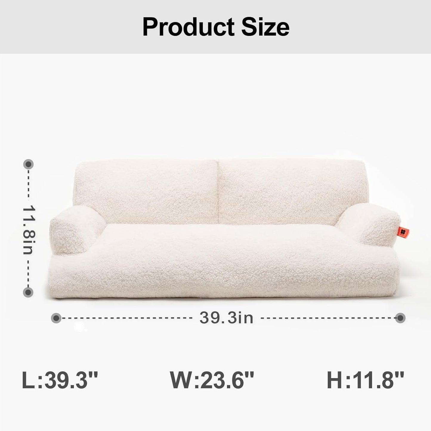 Cozy Pet Sofa Bed – Fluffy, Washable & Anti Slip Comfort for – Miscellaneous by SbrTnHomes