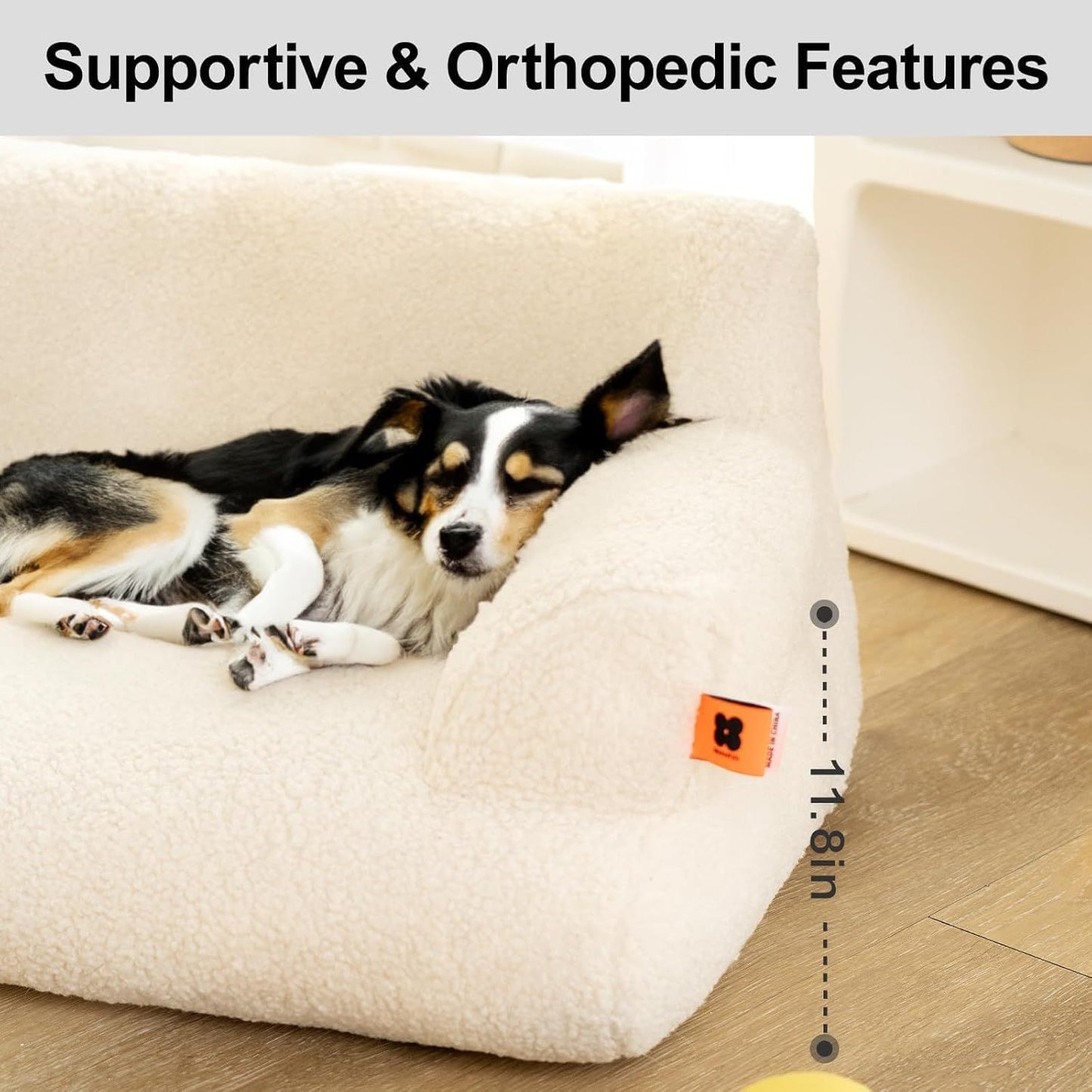 Cozy Pet Sofa Bed – Fluffy, Washable & Anti Slip Comfort for – Miscellaneous by SbrTnHomes