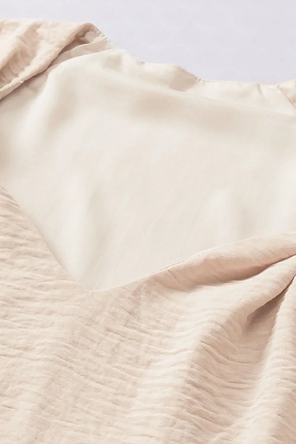 V Neck Knotted Shoulder Vest – Dust Storm for Shopify Collective (6 view)
