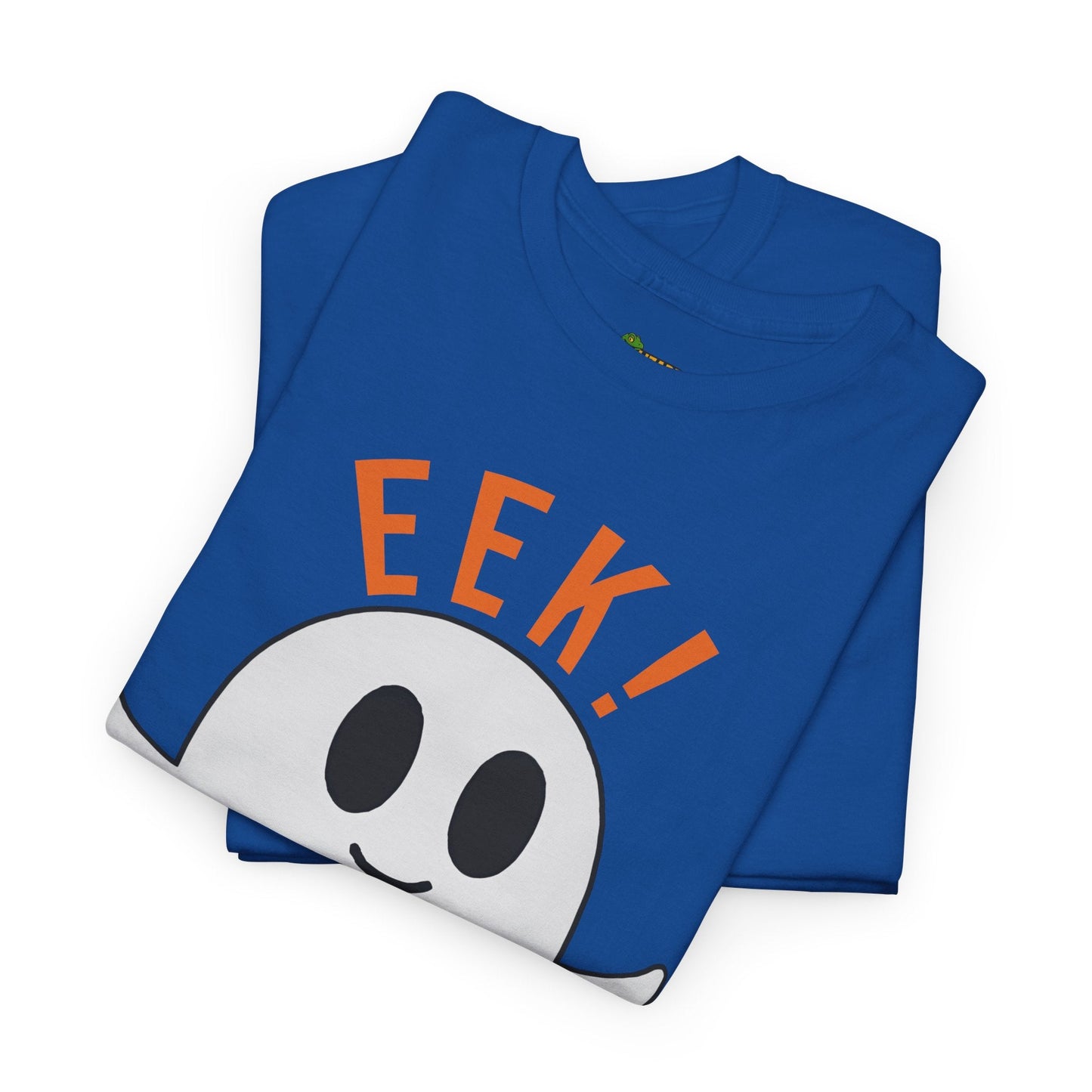Eek in the Sheets Ghost Tee – Cute Halloween Pun – Royal T-Shirt for casual wear gift (44 view)
