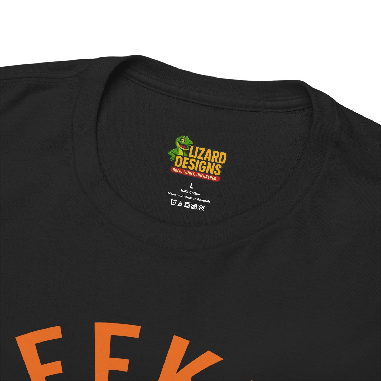 Eek in the Sheets Ghost Tee – Cute Halloween Pun – Navy T-Shirt for casual wear gift (6 view)