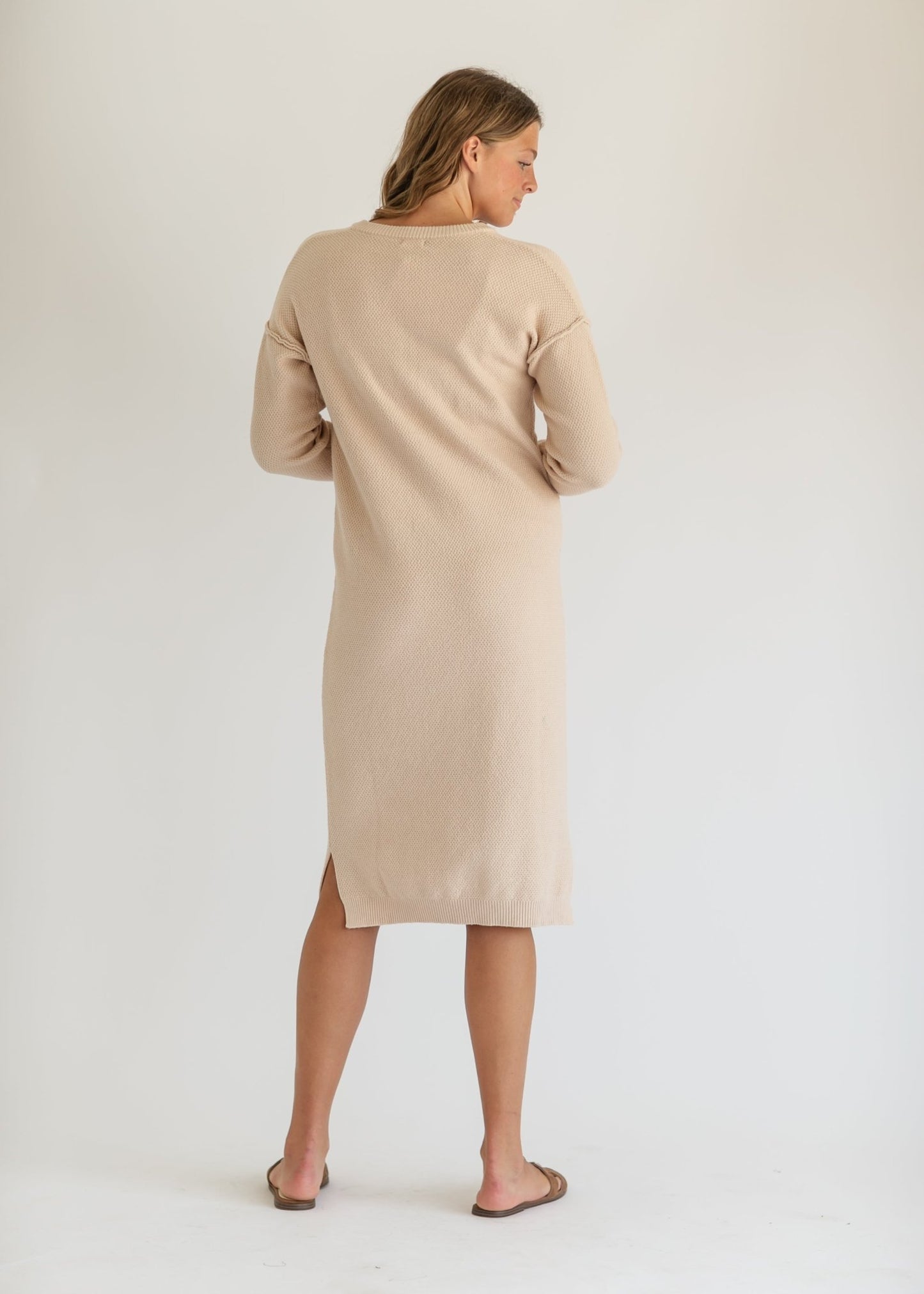 Fawna Henley Maxi Dress – XS IC Dresses for glow - up collection (3 view)