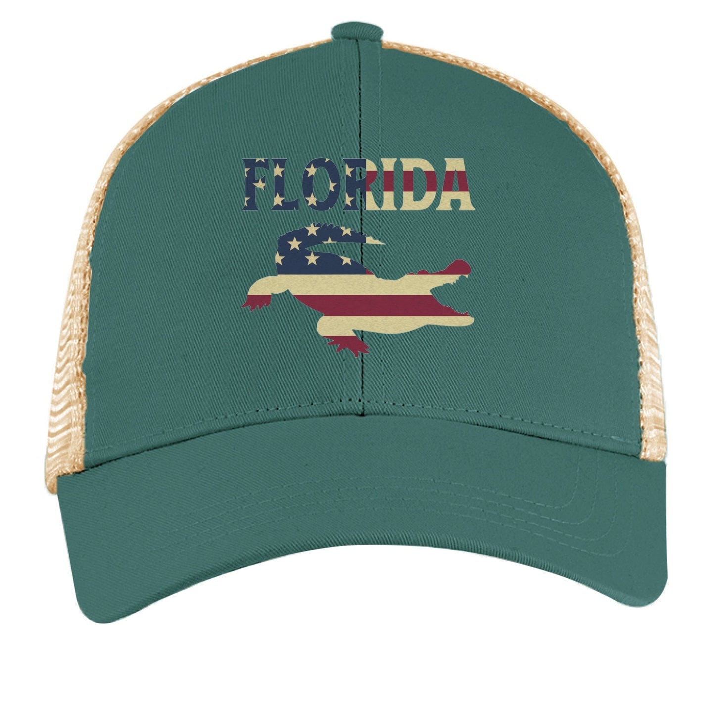 Florida Hat – Coastal Vibes for the Sunshine State | Patriotic Apparel – EMER FRST / OYSTER Hats for Apparel (4 view)