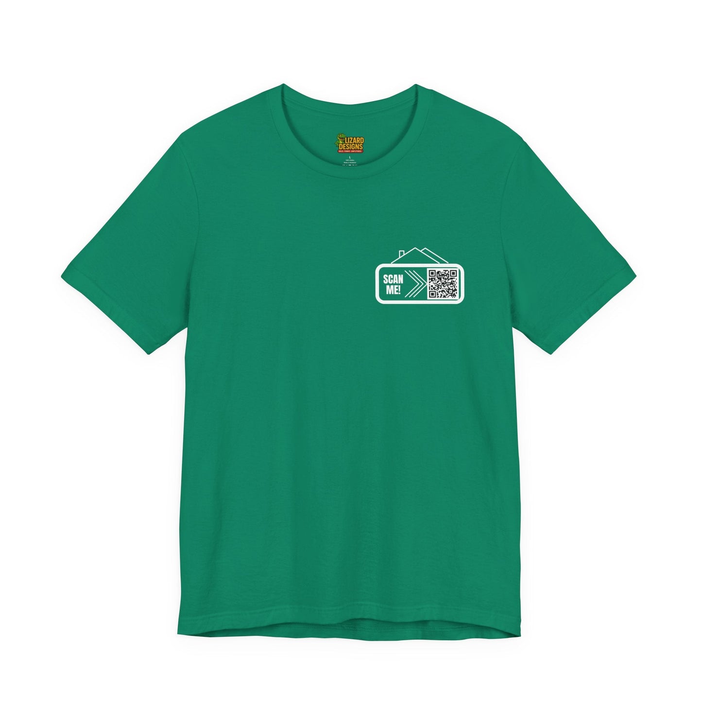 Follow Me to Your New Home – Custom QR Code Real Estate Shirt – Kelly T-Shirt for affordable clothing (15 view)