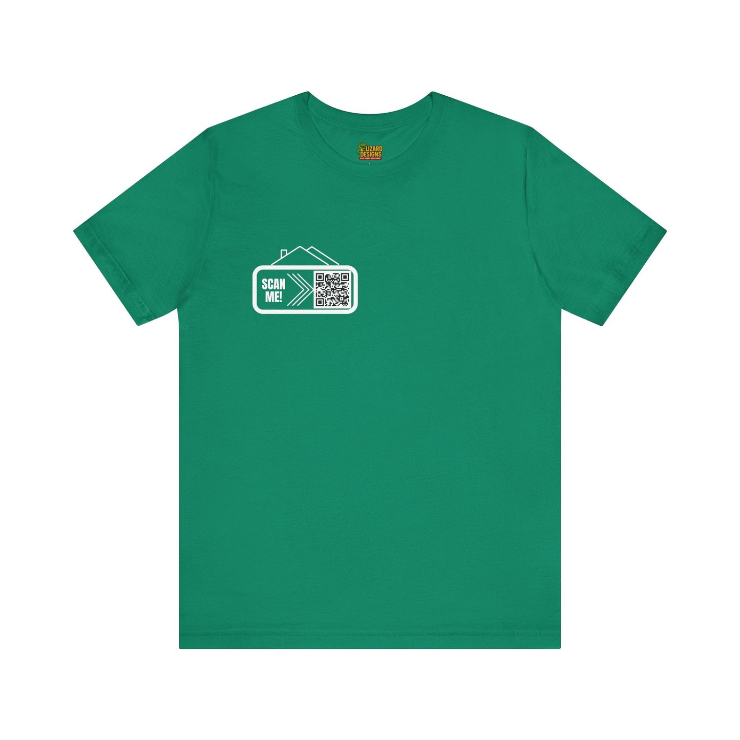 Follow Me to Your New Home – Custom QR Code Real Estate Shirt – Kelly T-Shirt for affordable clothing (17 view)