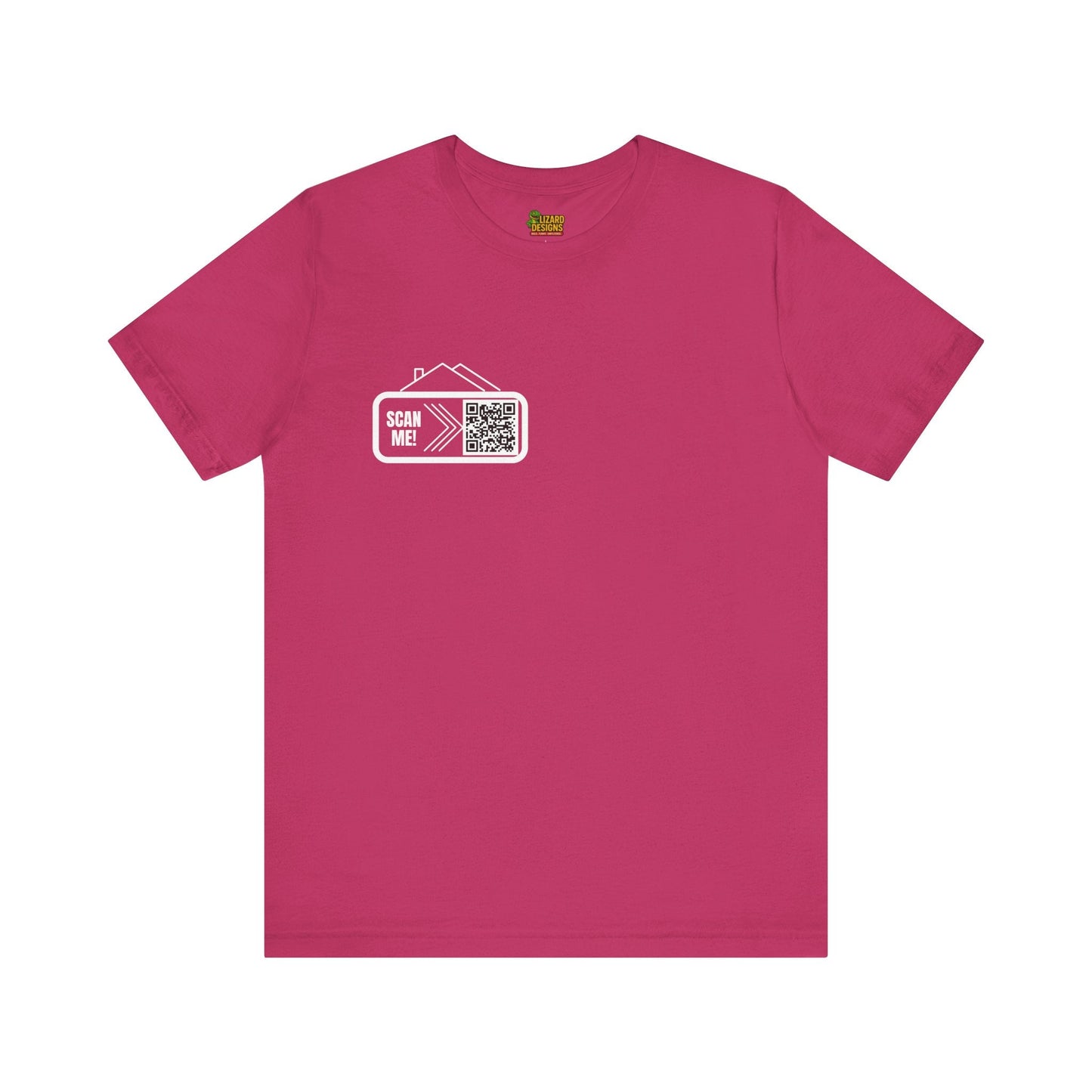 Follow Me to Your New Home – Custom QR Code Real Estate Shirt – Berry T-Shirt for affordable clothing (37 view)