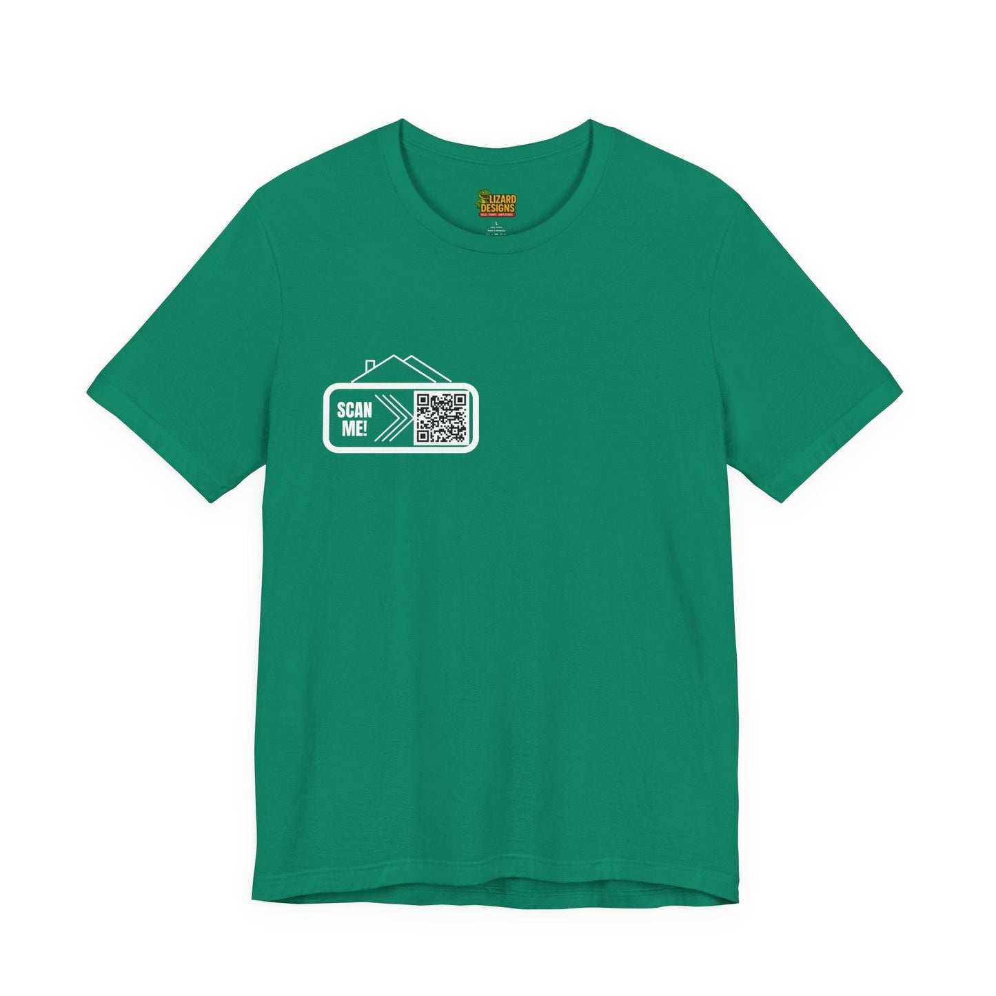 Follow Me to Your New Home – Custom QR Code Real Estate Shirt – Kelly T-Shirt for affordable clothing (19 view)