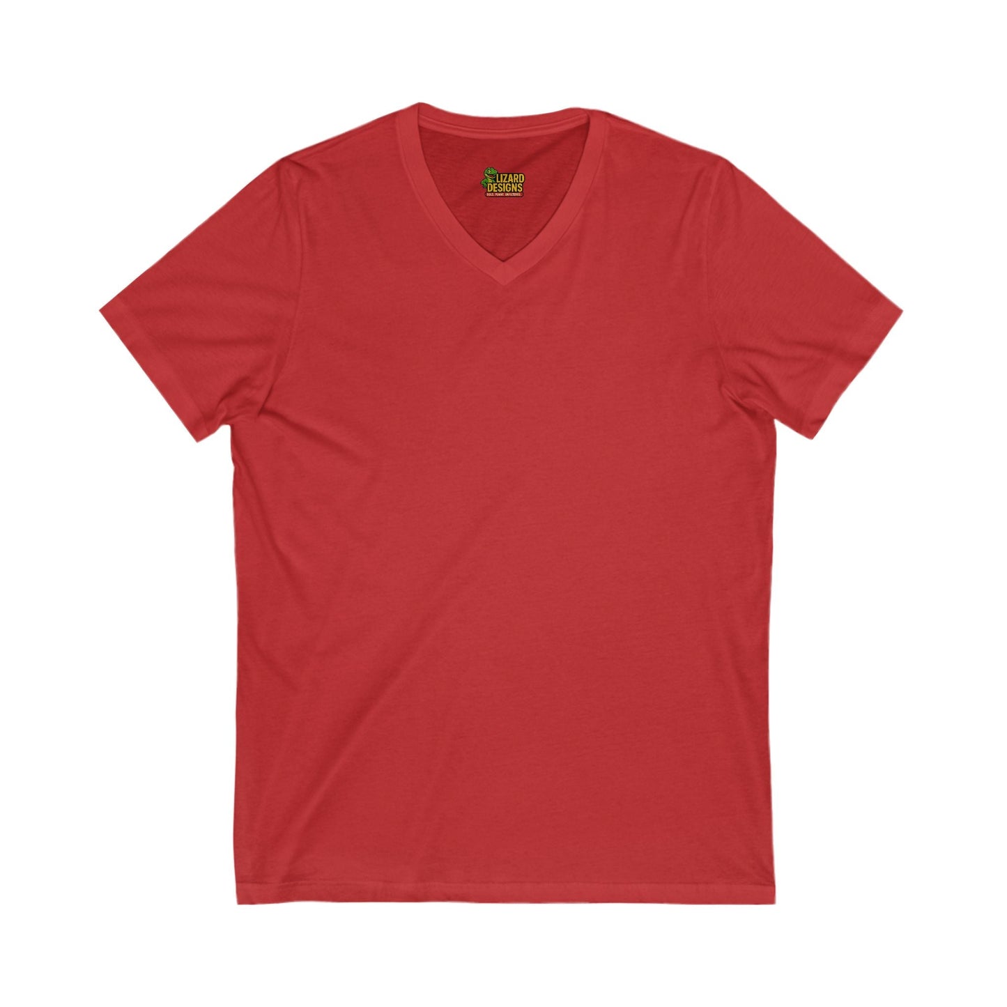 Follow Me to Your New Home V - Neck– Custom QR Code Real Estate Tee – Red T-Shirt for Casual Shirt (16 view)