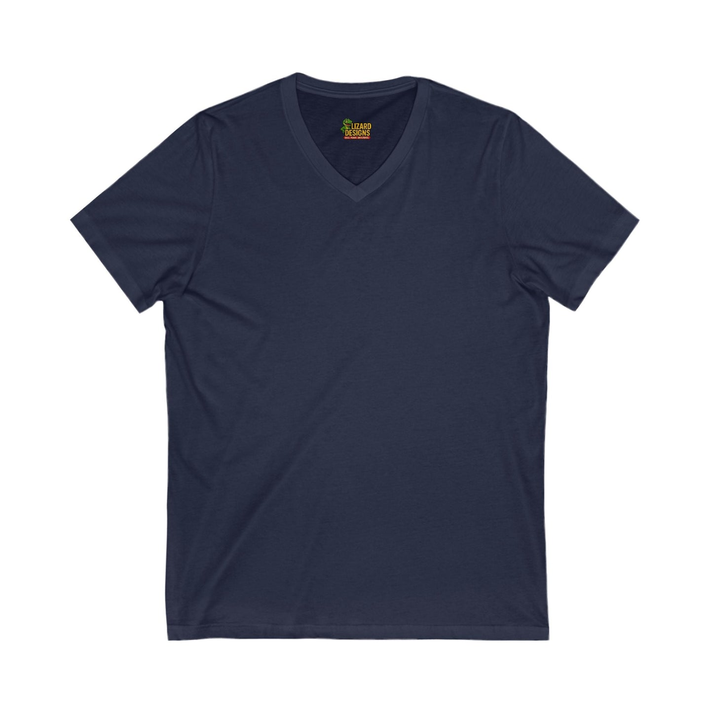 Follow Me to Your New Home V - Neck– Custom QR Code Real Estate Tee – Navy T-Shirt for Casual Shirt (14 view)