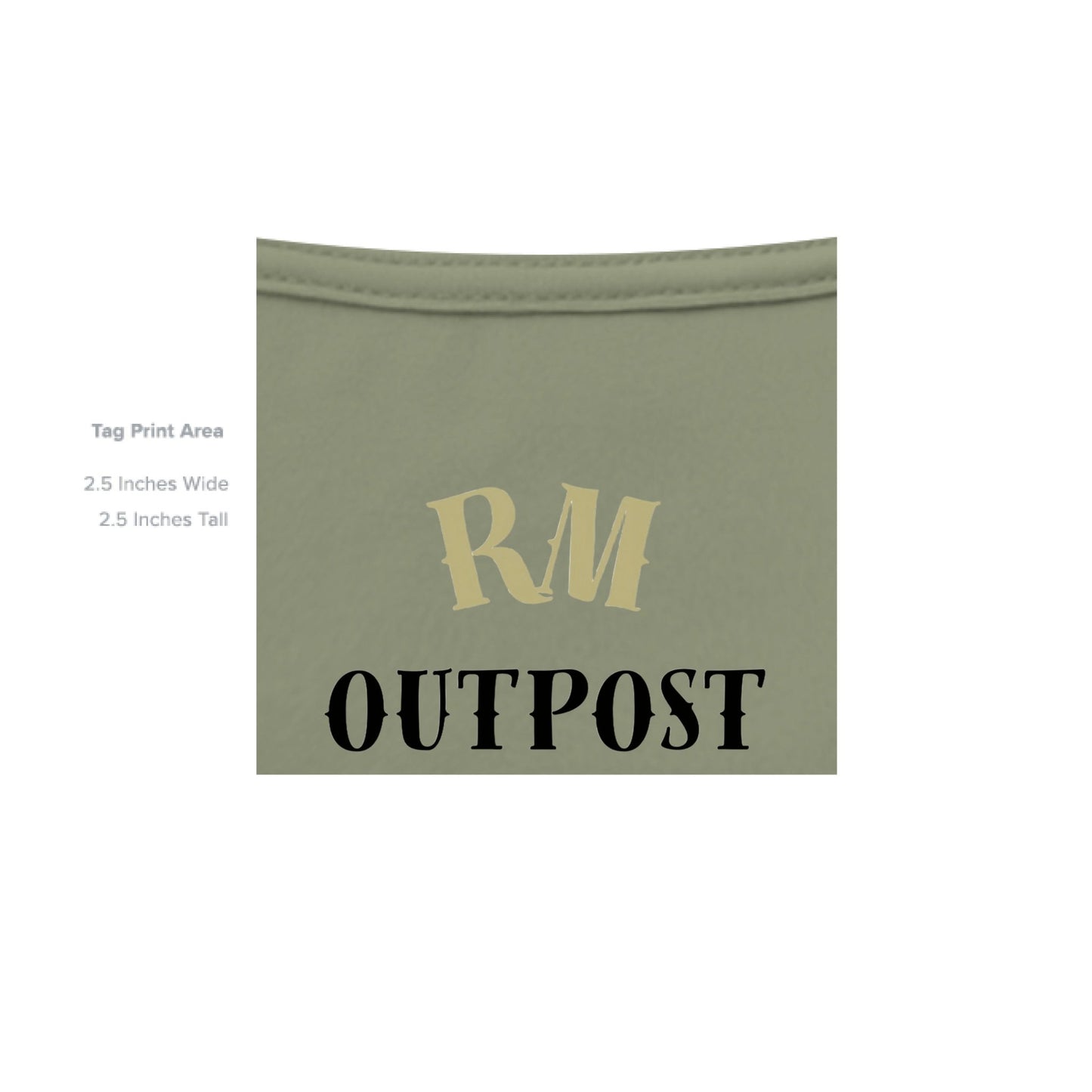 Freedom Fighter – American Flag Skull Tee | Patriotic Apparel by RM Outpost – OLIVE T-Shirt for American Flag (10 view)