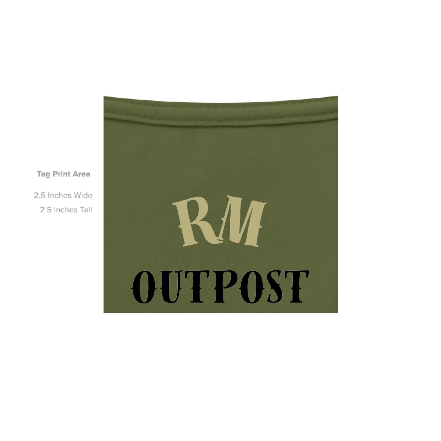 Freedom Fighter – American Flag Skull Tee | Patriotic Apparel by RM Outpost – MILITARY GREEN T-Shirt for American Flag (13 view)