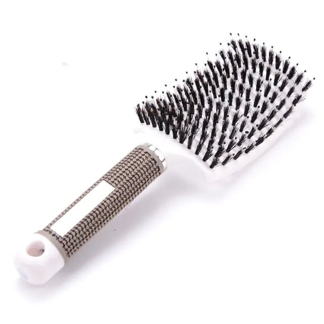 Girls' Hair Scalp Massage | Shop Sbrtn Homes – White Accessories for detangling (5 view)