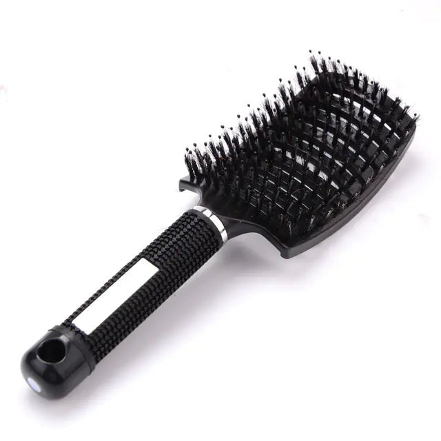 Girls' Hair Scalp Massage | Shop Sbrtn Homes – Black Accessories for detangling (3 view)