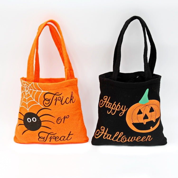 Halloween Trick - or - Treat Bag Bundle β Reusable Candy Totes | RM Outpost β Black Accessories for ExtendedShip (3 view)