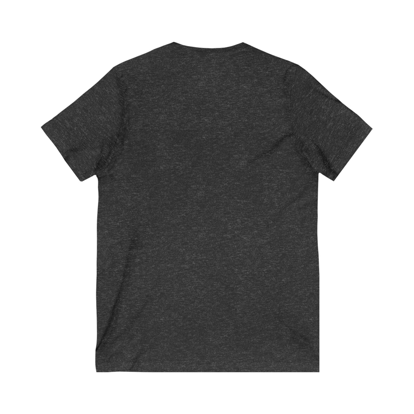 Happy Halloween Pumpkin Tee – Classic Jack - O’ - Lantern Graphic Shirt | Fall & Spooky Season V - Neck – Dark Grey Heather V - neck for bee lovers gift (10 view)