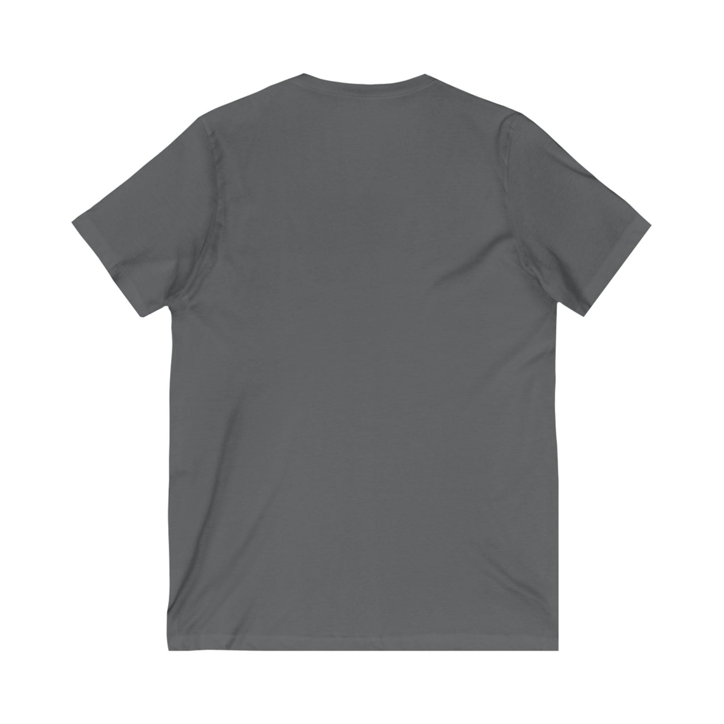Happy Halloween Pumpkin Tee – Classic Jack - O’ - Lantern Graphic Shirt | Fall & Spooky Season V - Neck – Deep Heather V - neck for bee lovers gift (2 view)