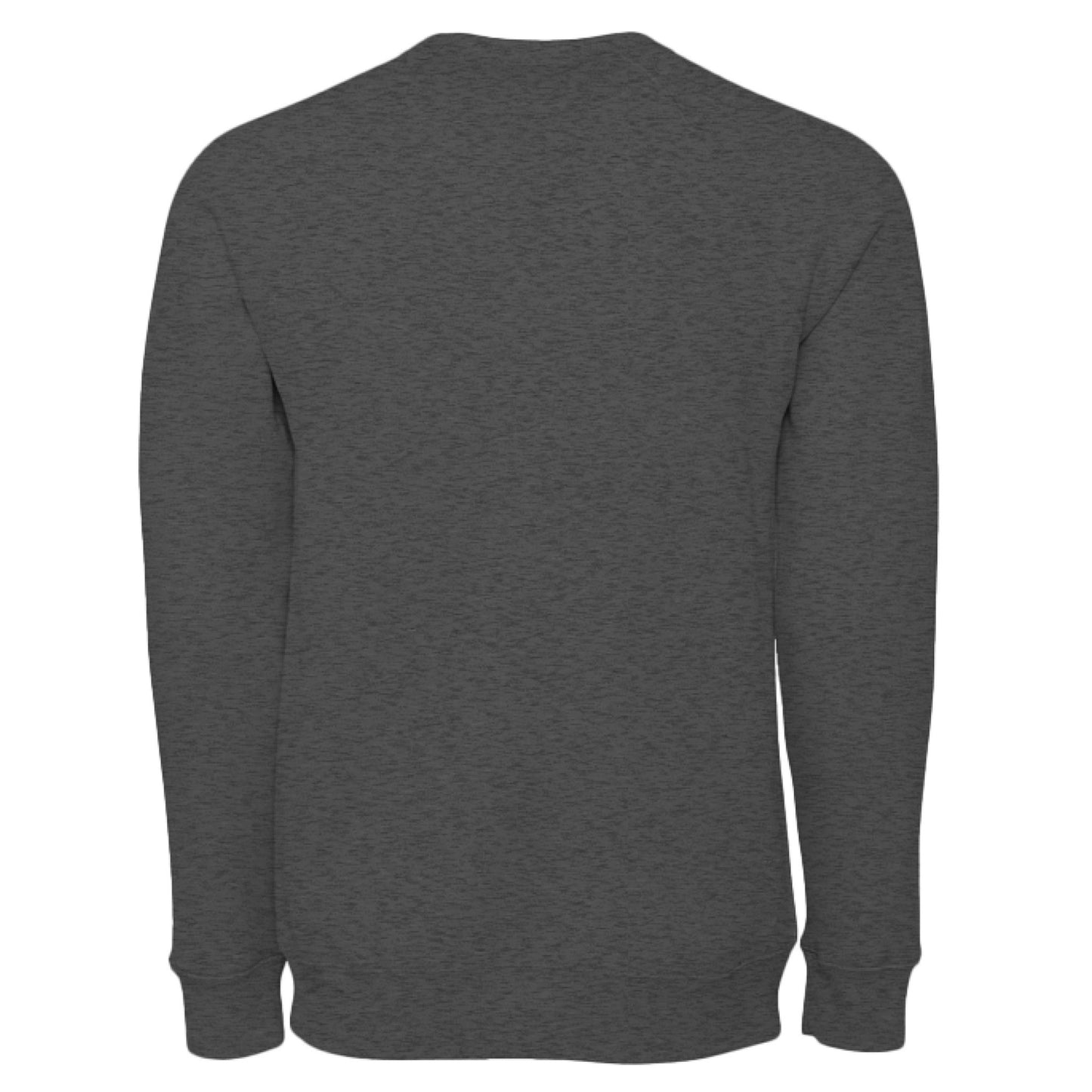 Have Your Robot Call My Robot Sweatshirt – Funny AI Quote Pullover | Clowns of E - Com Collection – DARK GREY HEATHER Sweatshirt for AI Humor (10 view)