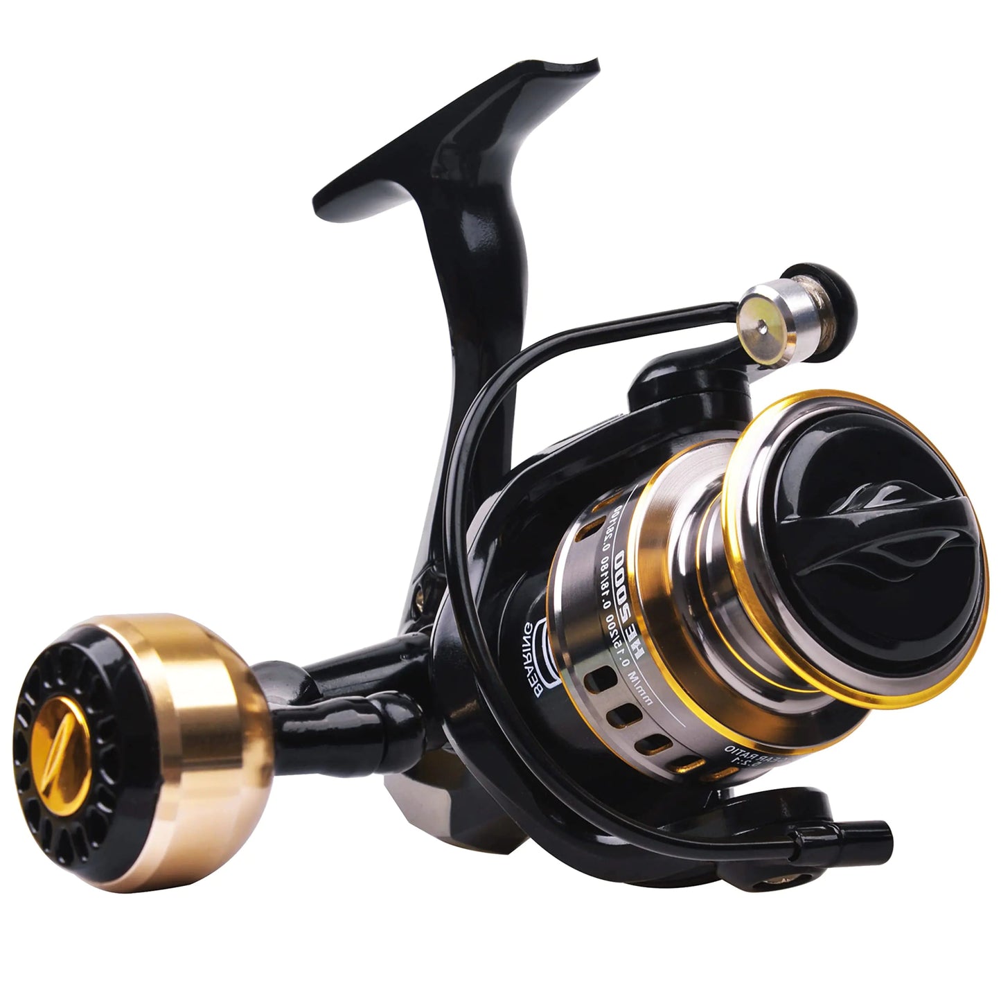 HE Series Spinning Reel All - metal Telescopic Fishing Rod Tossing – Metal Lotus Holding Pill Fishing Gear for (7 view)