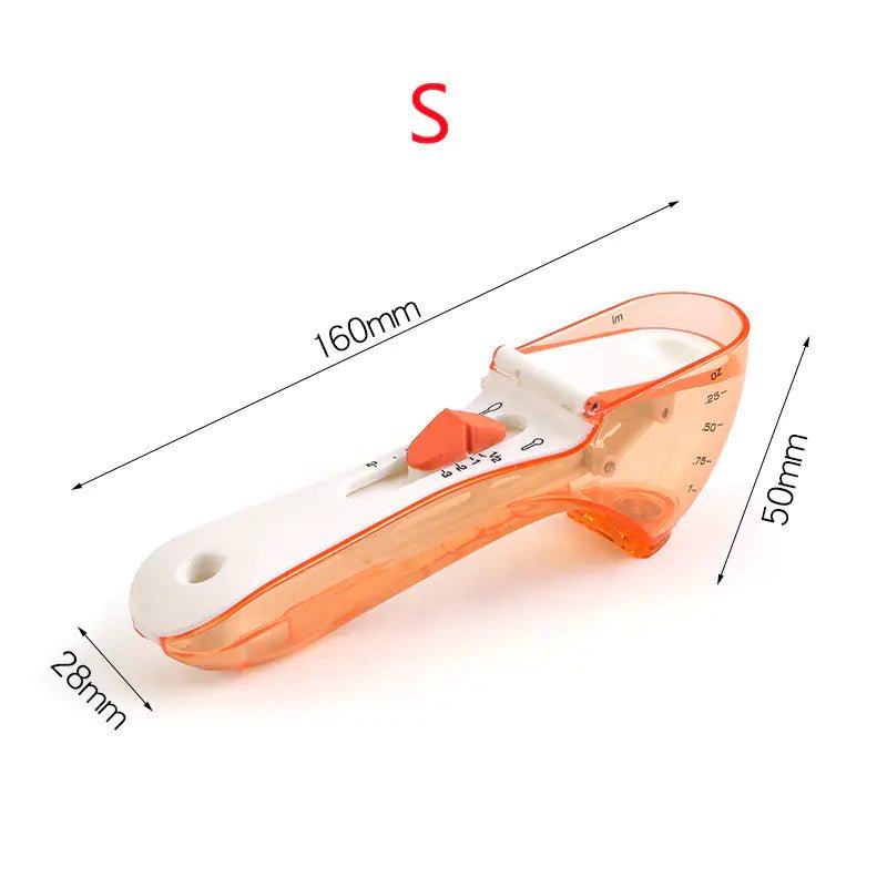 Magnetic Adjustable Seasoning Measuring Spoon I Gadget – Orange Miscellaneous for adjustable (3 view)