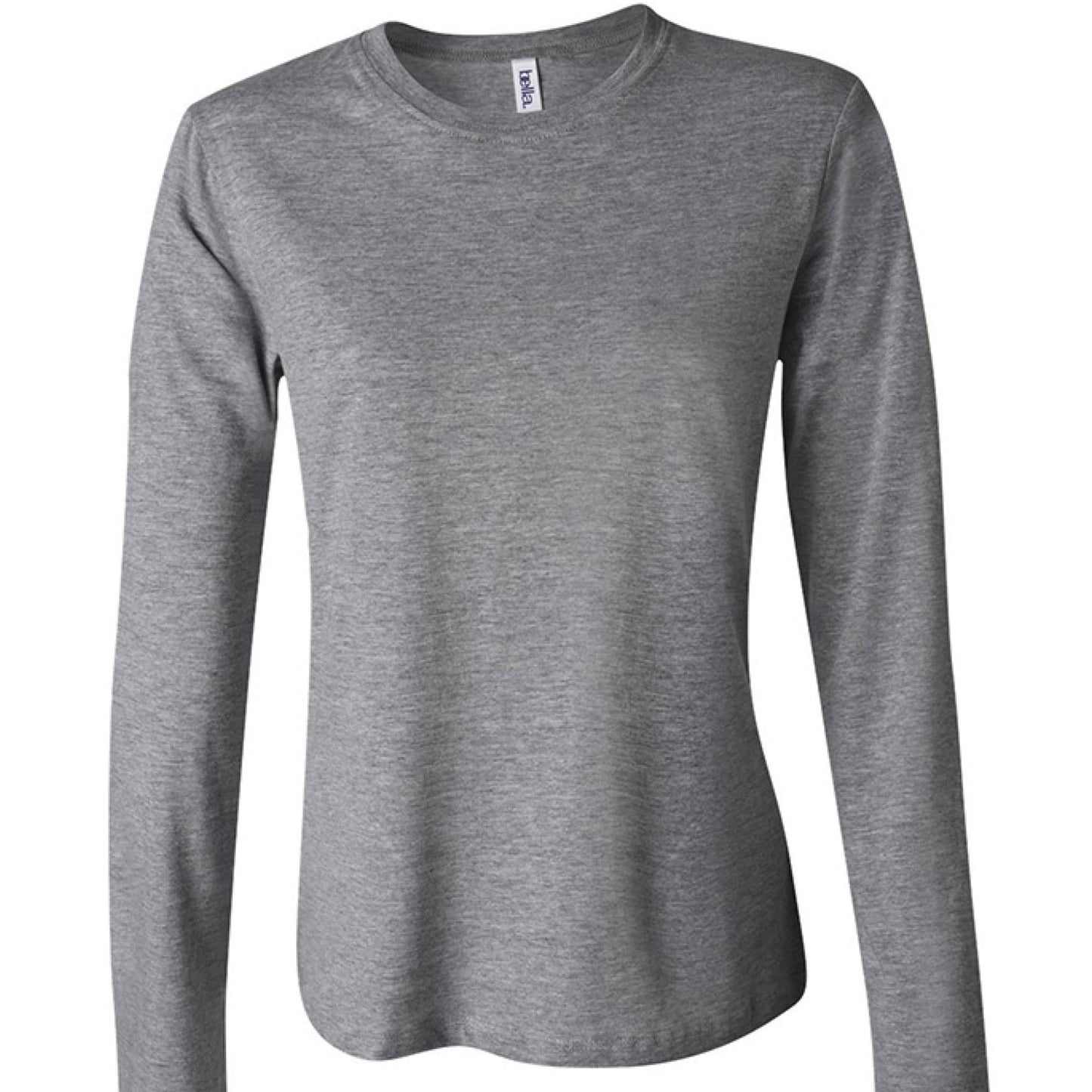 Hunt Fish Chill Ladies Long Sleeve Tee – Soft Jersey White Graphic | Women’s Fishing & Hunting Apparel – DEEP HEATHER T-Shirt for Apparel (16 view)