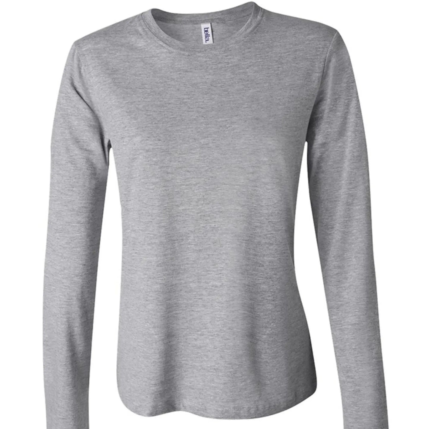 Hunt Fish Chill Ladies Long Sleeve Tee – Soft Jersey White Graphic | Women’s Fishing & Hunting Apparel – ATHLETIC HEATHER T-Shirt for Apparel (20 view)