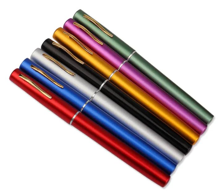 Pen Style Mini Fishing Rod – Compact Aluminum Pocket Rod for – Gold Fishing Gear by SbrTnHomes