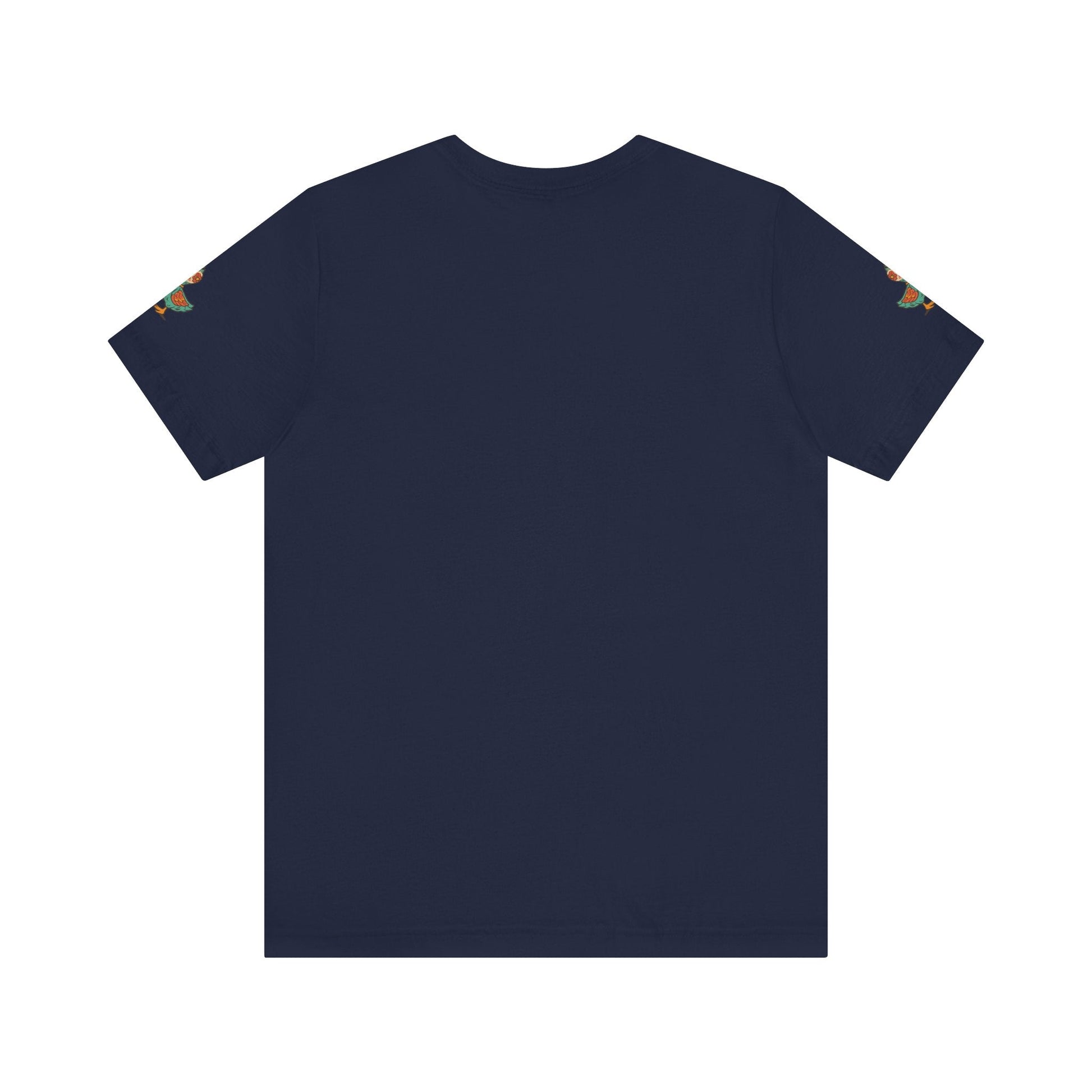 Just Ducking Around – Día de los Muertos Skeleton & Duck Tee | Funny Graphic Shirt – Navy T-Shirt for cartoon graphic tee (19 view)