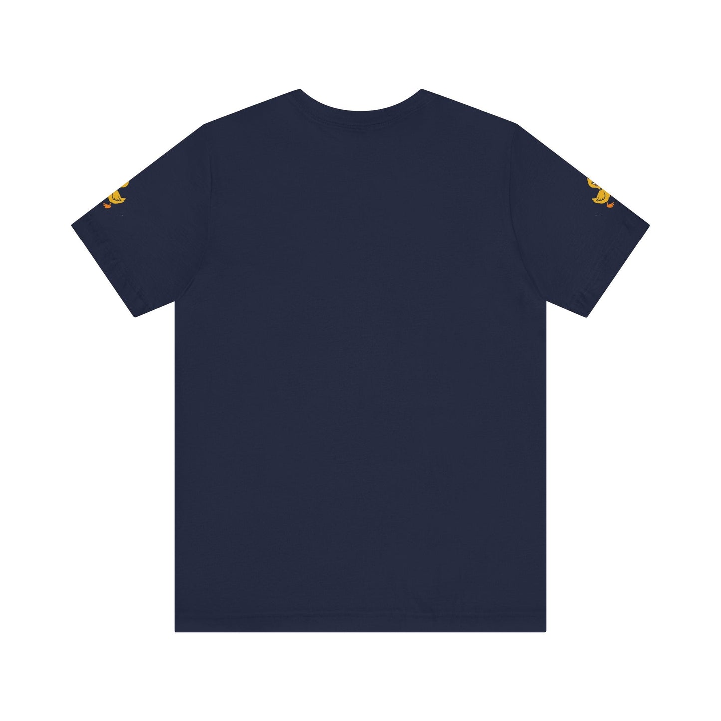 Just Ducking Around – Funny Skeleton Walking Duck Shirt | Bold Humor Tee – Navy T-Shirt for Best Sellers (19 view)