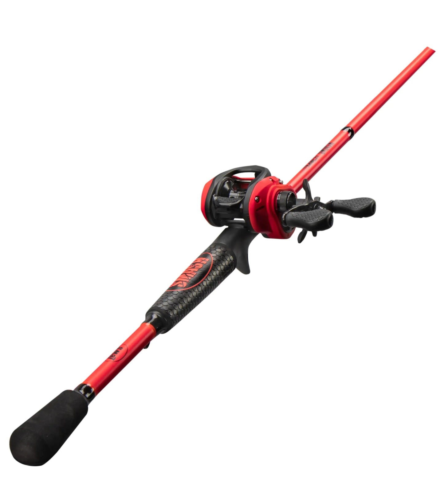 Lews MACH Smash Baitcasting Combo – 7'2" IM6 Graphite Rod with Right-Hand Reel | Winn Dri-Tac Grip & Medium Heavy Power – Right-hand, Med-heavy Power Fishing Gear by SbrTnHomes