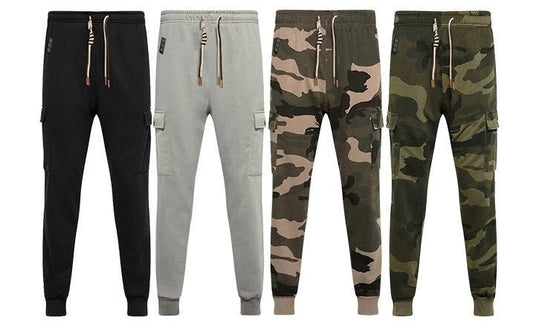 LITEGUEST™ Heated Cargo Multi - Pocket Pants for Outdoor Activities – Brown Camouflage Pants for Apparel (2 view)