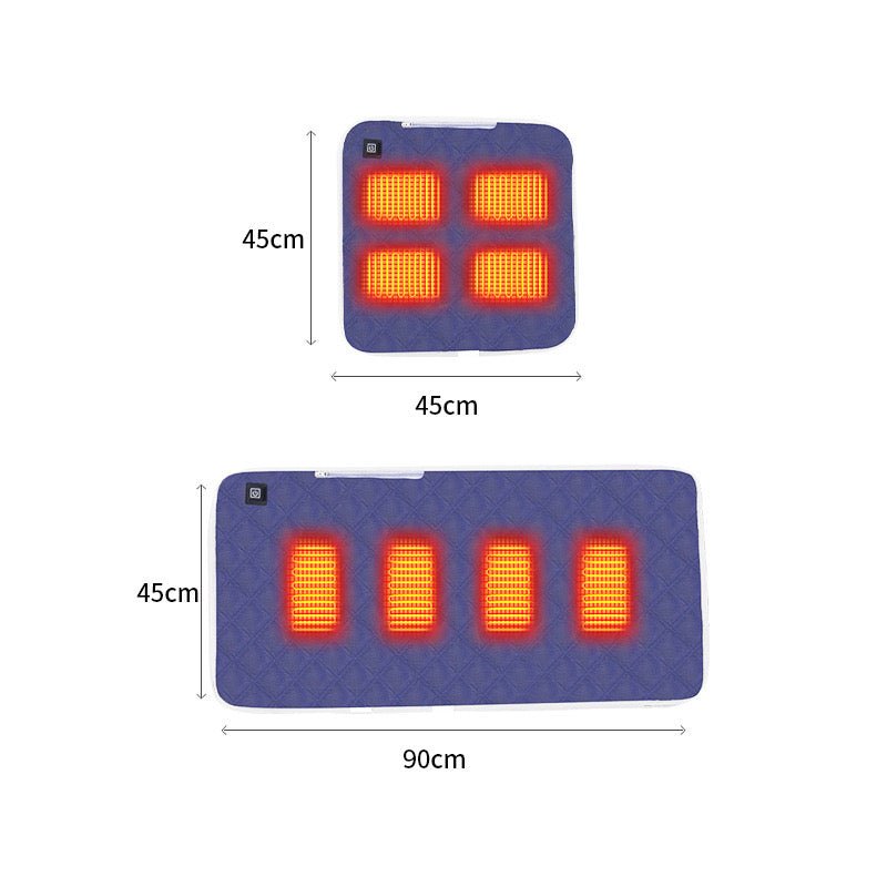 LITEGUEST™ Heated Seat Cushion – Portable Warmth for Outdoor Use – Long Cushion for camping gear (4 view)