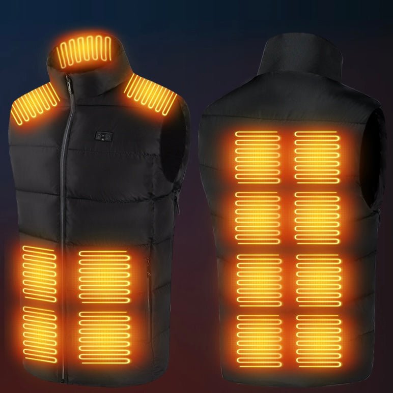 LITEGUEST Heated Vest with LED Light – Winter Outdoor Warming Vest – S Vest for Apparel (3 view)