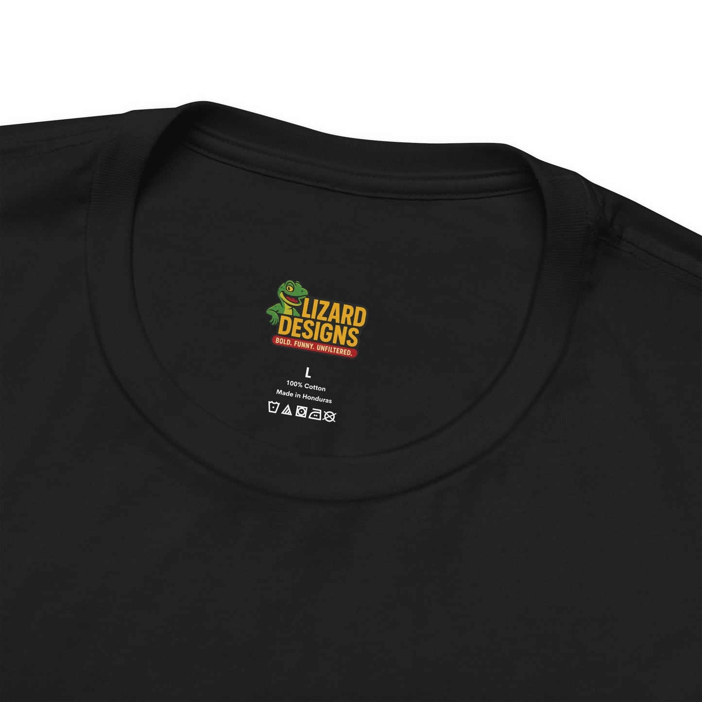Lizard Trucking Tee – Always On Time | Funny Trucker Shirt – Oxblood Black T-Shirt for Casual Everyday Wear (25 view)