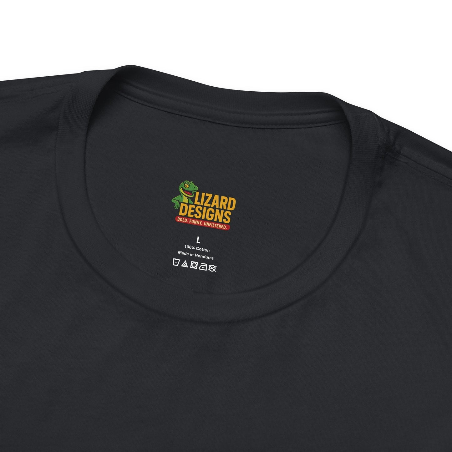 Lizard Trucking Tee – Always On Time | Funny Trucker Shirt – Oxblood Black T-Shirt by Printify