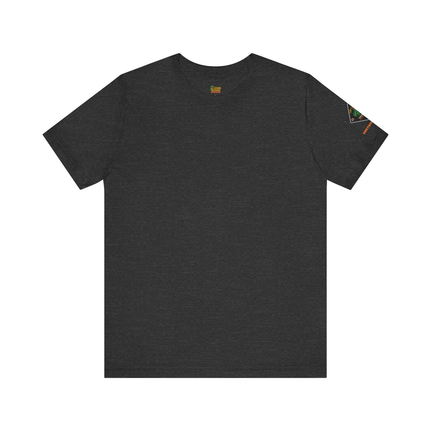 Lot Lizard Trucking Tee – We Handle Any Load with Style | Funny Trucker Shirt – Dark Grey Heather T-Shirt by Printify