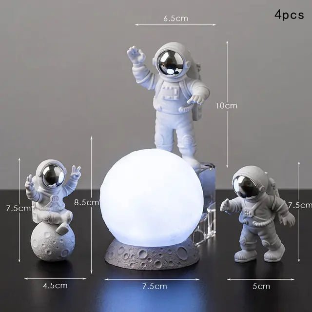 Astronaut - And - Moon - Home - Decor - Set | Shop Sbrtn Homes – Astronaut Silver for decor (28 view)