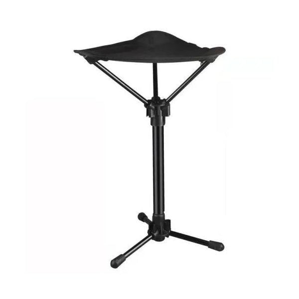 Portable Tripod Stool – Lightweight Folding Fishing & Camping Chair | 330lb Capacity Travel Seat with Carry Bag – Black Fishing Gear by SbrTnHomes