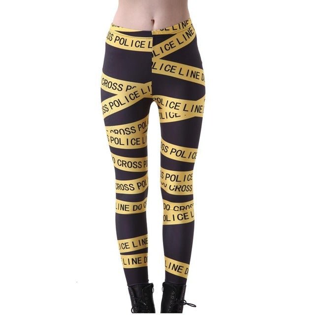 Printed fitness leggings ladies – 3 Pants for pants (9 view)