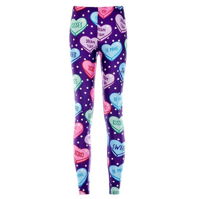 Printed fitness leggings ladies – 12 Pants for pants (5 view)