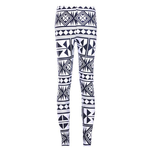 Printed fitness leggings ladies – 14 Pants for pants (7 view)