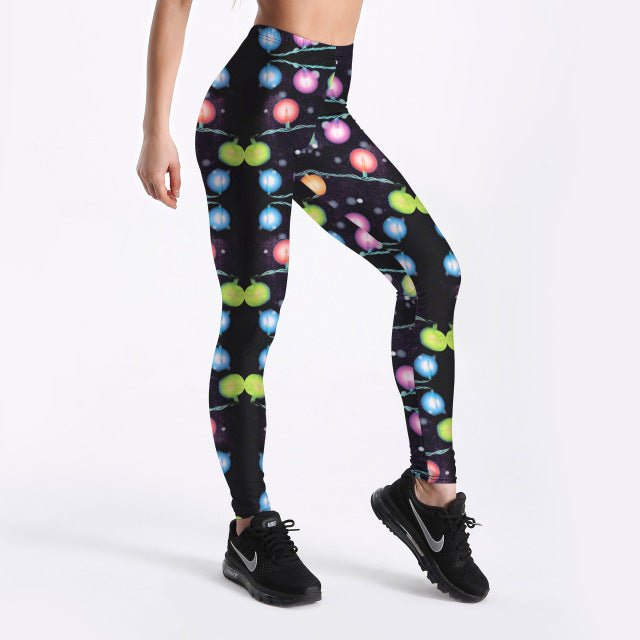 Printed fitness leggings ladies – 7 Pants for pants (13 view)