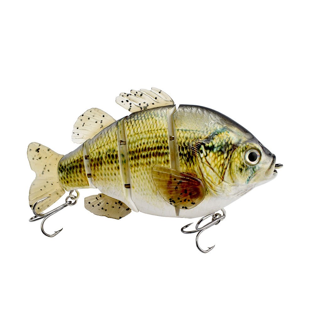 PVC Soft Tail Multi - Section Fishing Lure – 130mm Tilapia Bait with Realistic Swim Action | Freshwater Lures – 896 One Fishing Gear for Artificial Fishing Bait (7 view)