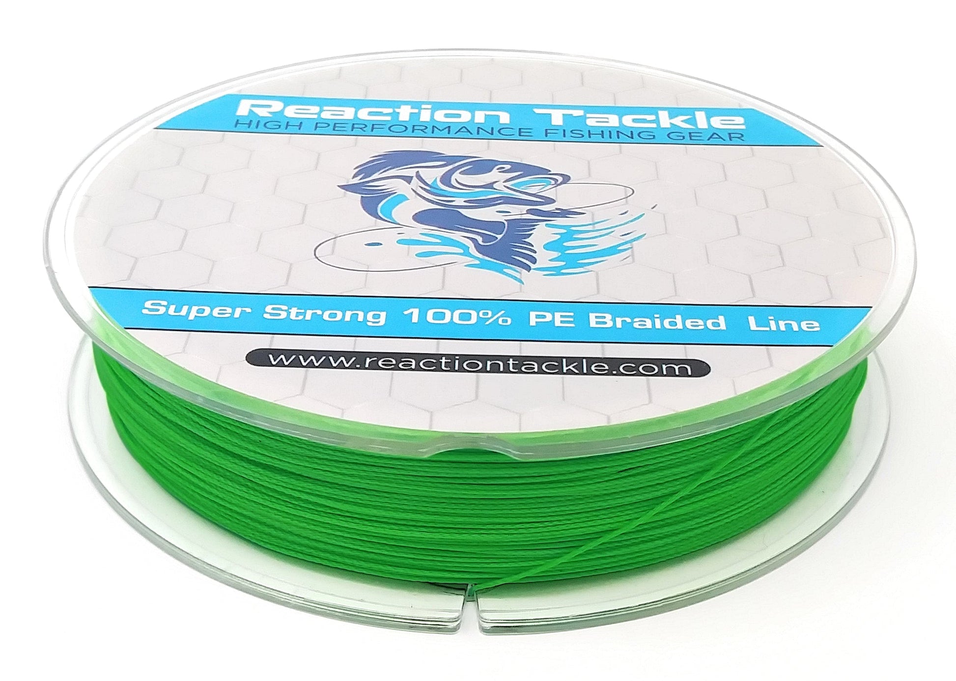 Reaction Tackle 9 Strand Braided Fishing Line – Moss Green Braided Fishing Line for fishing (7 view)