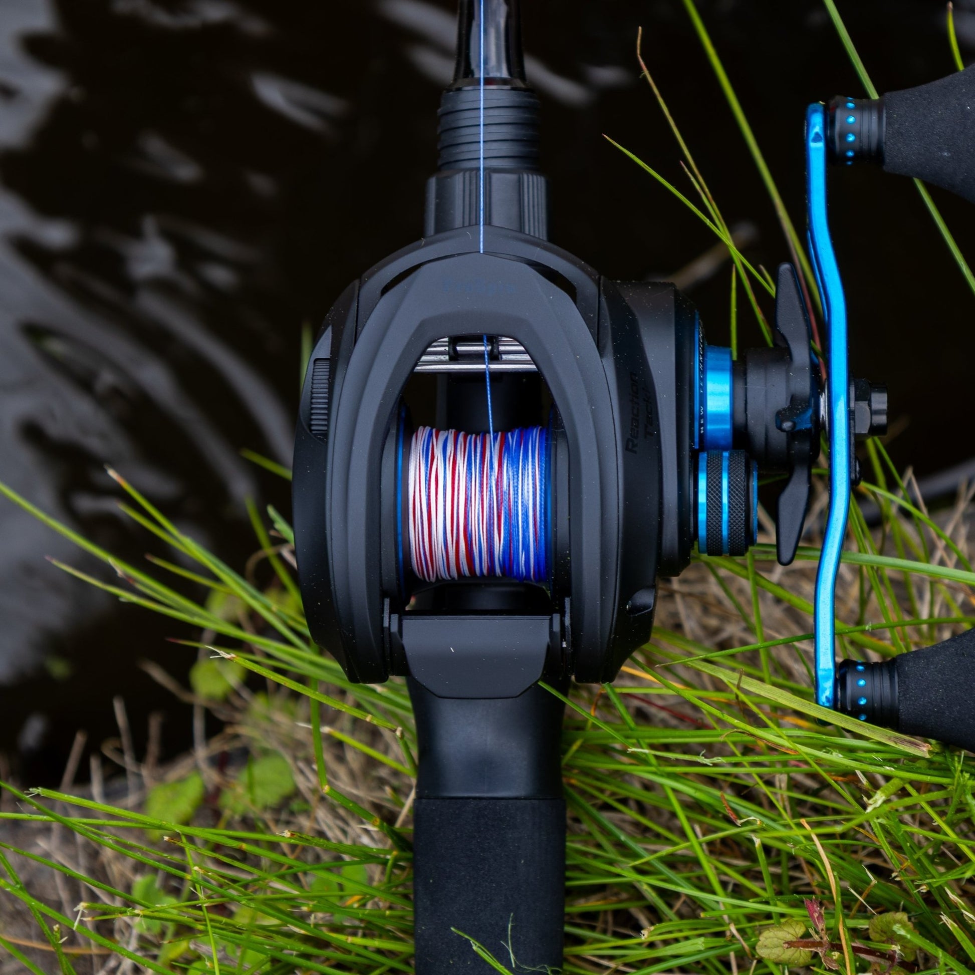 Reaction Tackle Baitcasting Fishing Reel – ProSpin Edition - 6.8:1 Gear Ratio - NEW – Right Handed for fishing (8 view)