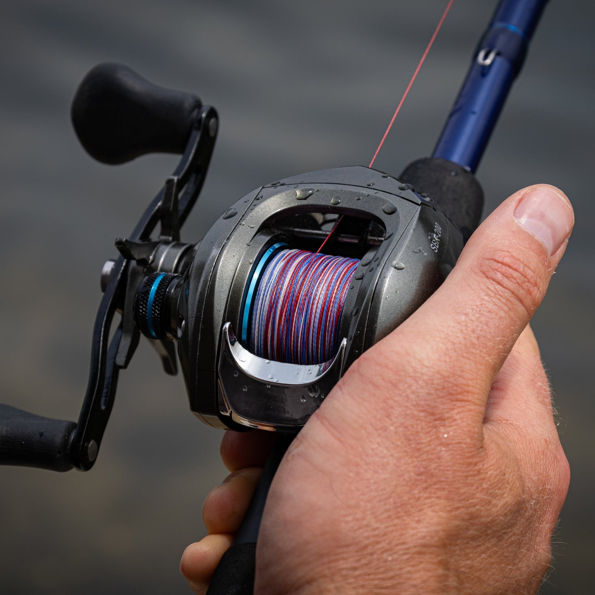 Reaction Tackle Braided Fishing Line - USA Camo – 10lb Braided Fishing Line for fishing (11 view)