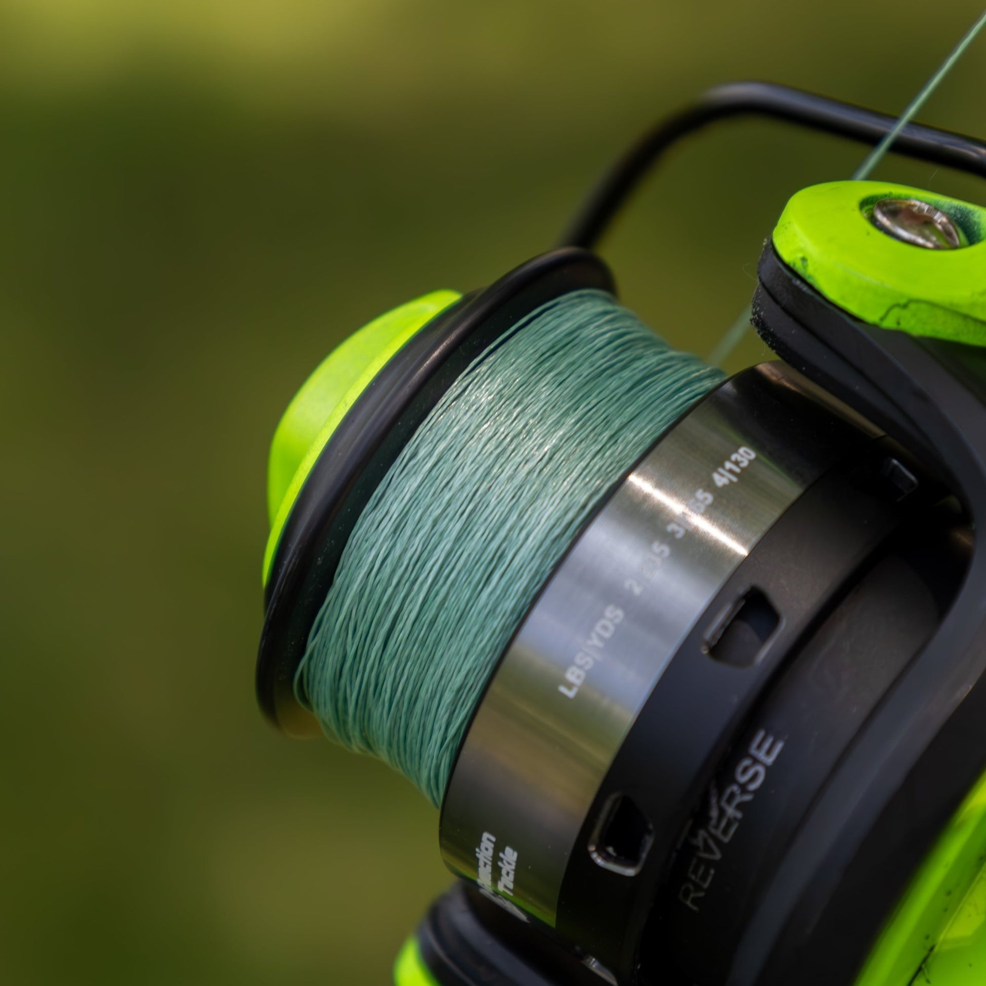 Reaction Tackle BRAIDED IN THE USA Fishing Line - 8X - NEW – X8 GREEN for fishing (11 view)