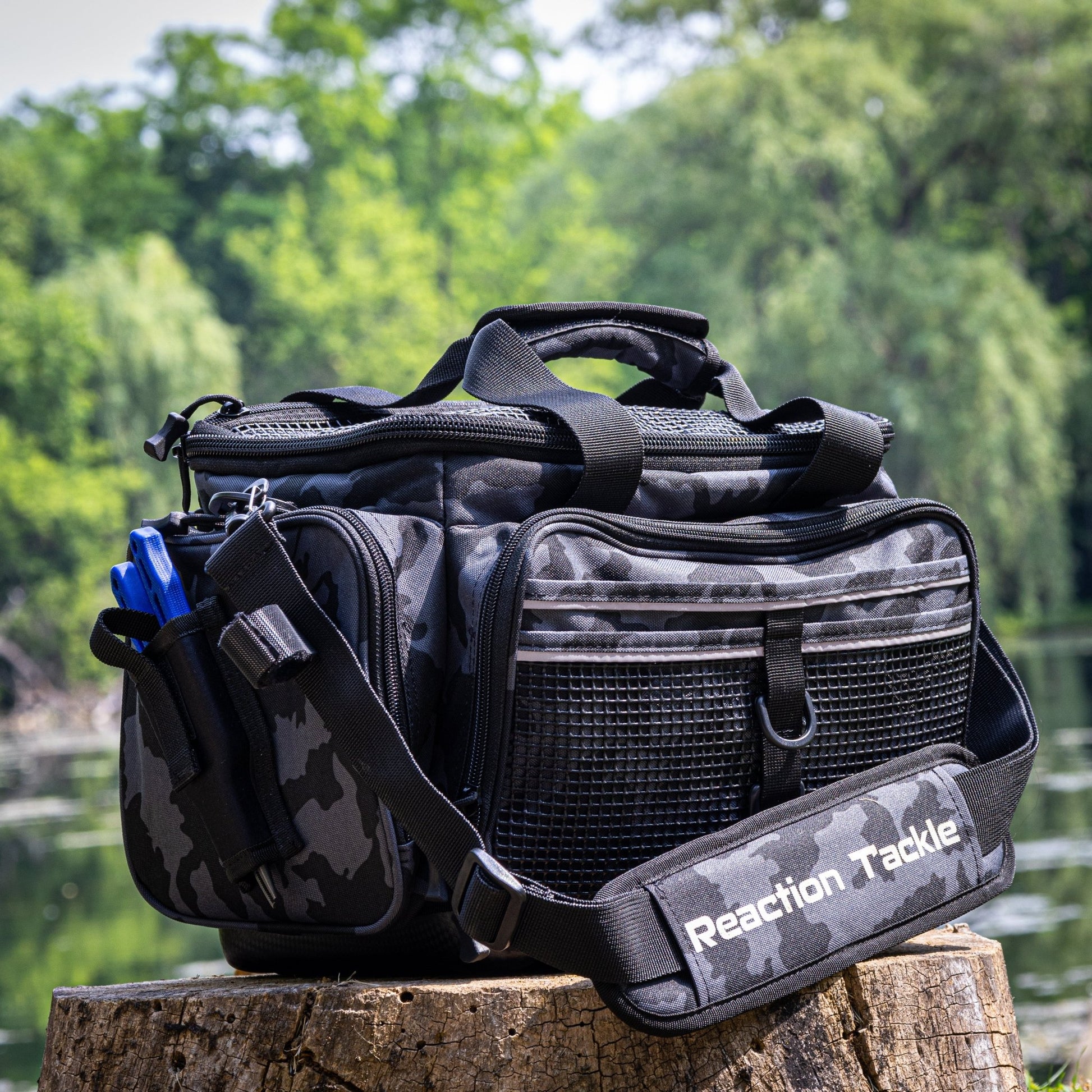 Reaction Tackle Camo Tackle Bag – for fishing (2 view)